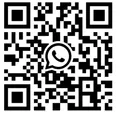 Ein QR Code, der zum WhatsApp Kanal von Annen Vital führt